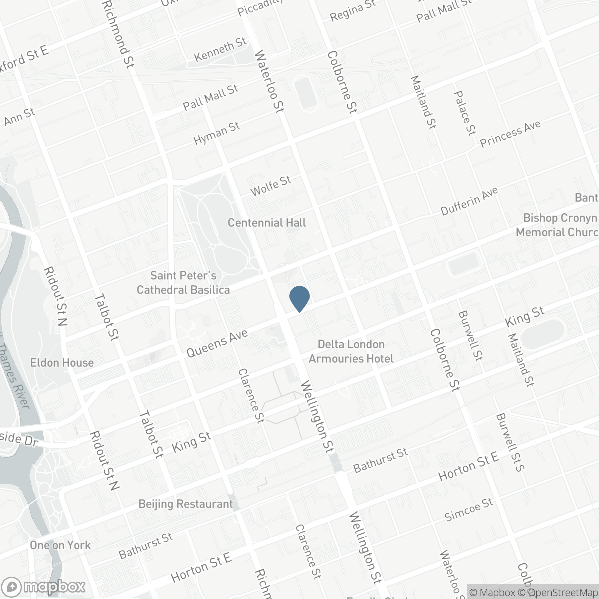 401 - 280 QUEENS AVENUE S, London, Ontario N6B 1X3